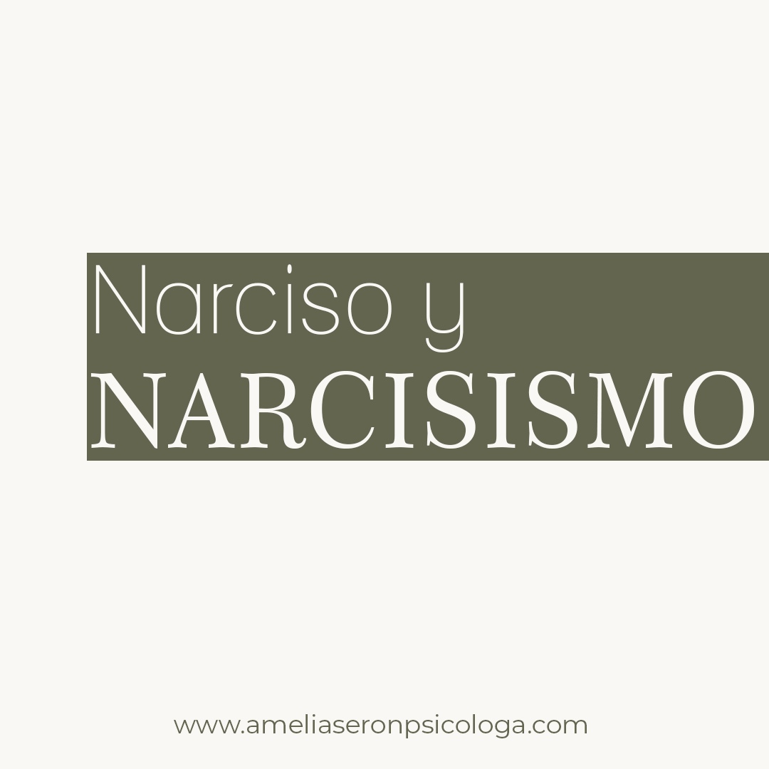 NARCISO y NARCISISMO